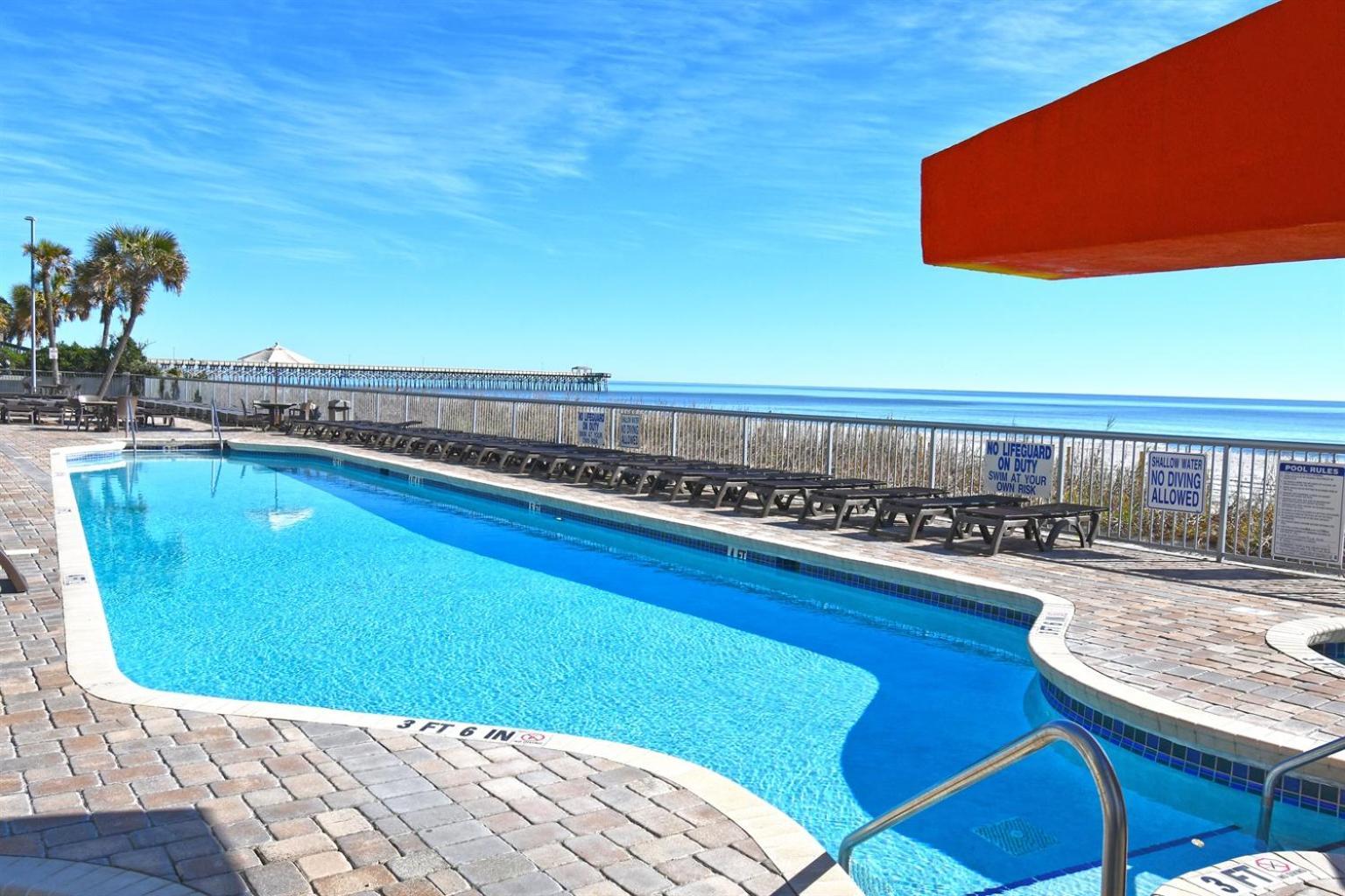 7Th Floor! Modern Building, Direct Oceanfront View Myrtle Beach Exterior foto